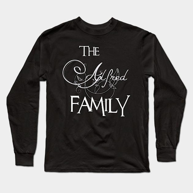 The Alfred Family ,Alfred NAME Long Sleeve T-Shirt by smikeequinox
